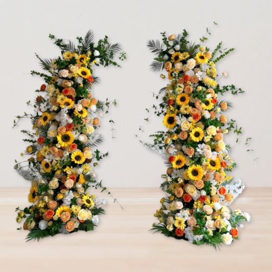 Sunflower Floral Arches
