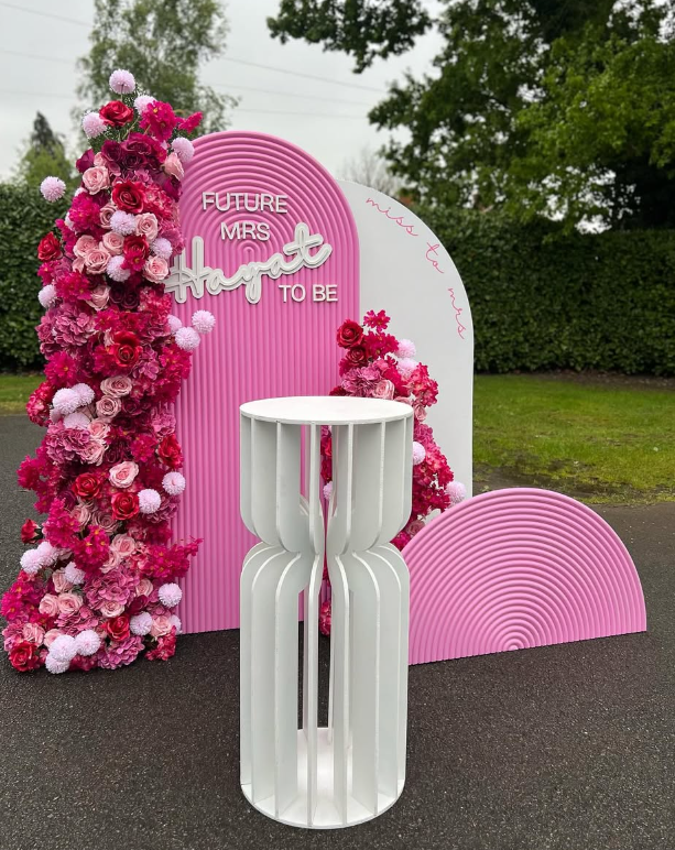 White Decorative Plinth