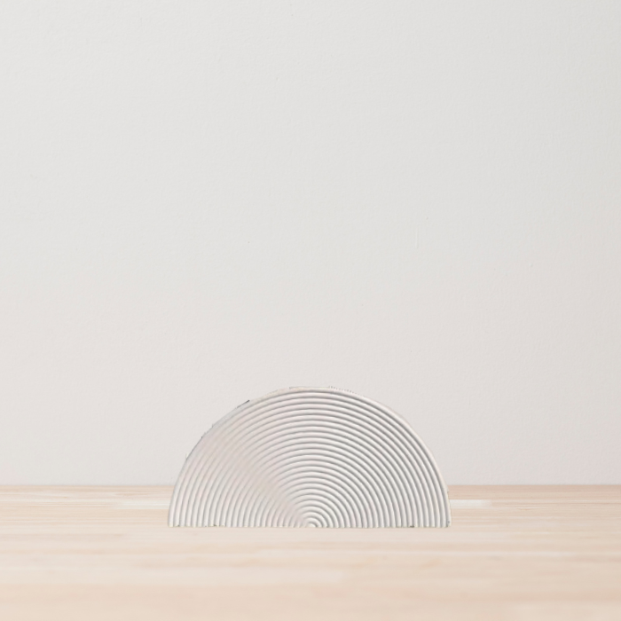 Ribbed Semi Circle