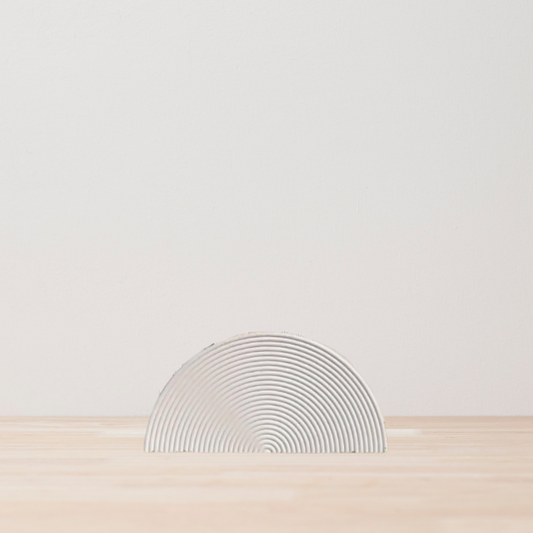 Ribbed Semi Circle